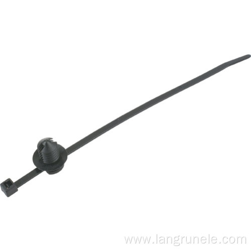 156-00611 T30RFT8 Sleflocking Cable Tie For Round Hole